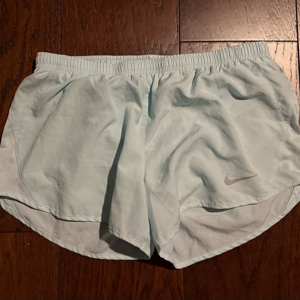 Nike Women's Light Blue Running Shorts